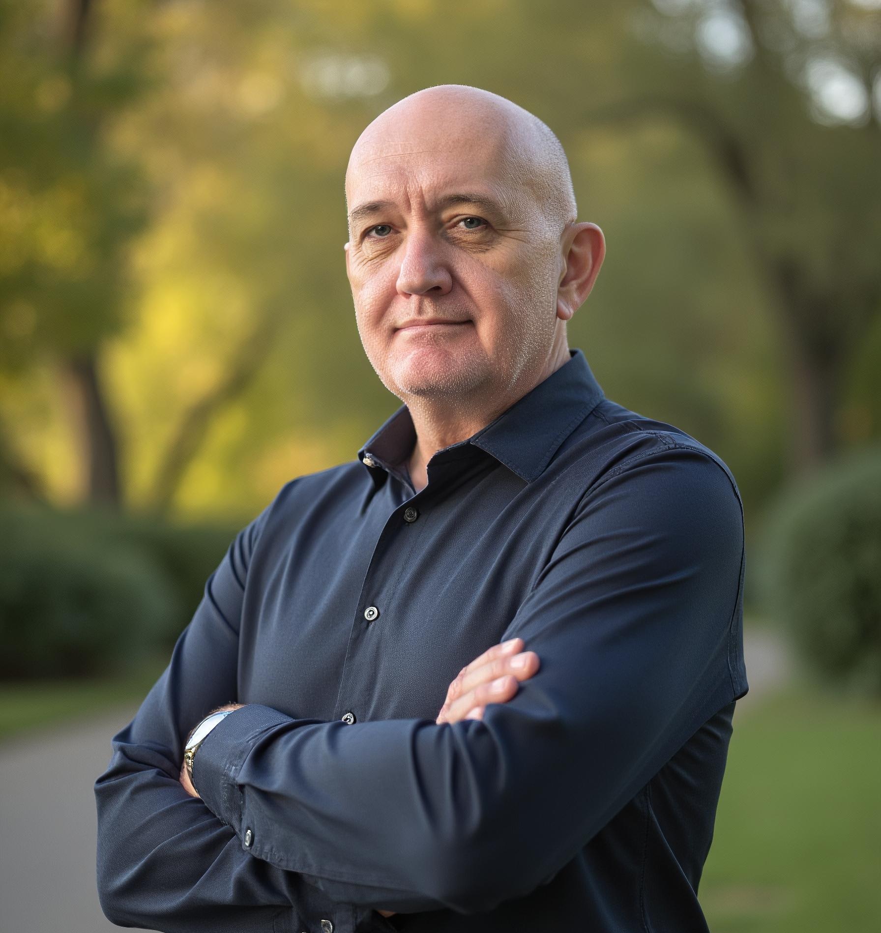 AI consulting and advisory headshot of Ronnie Barnard